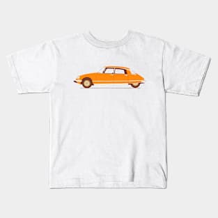 Orange Ride of the Retro Future Kids T-Shirt